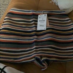 NWT Striped Zara Skort